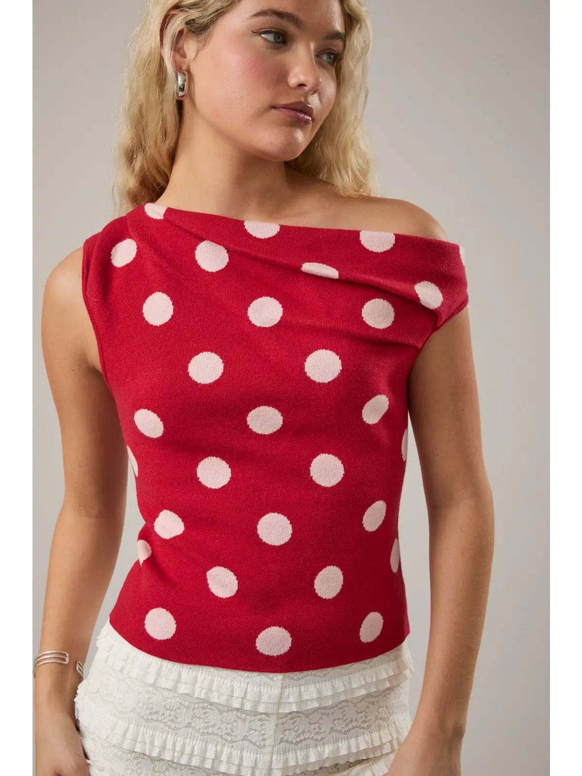 The Off-Center Charm Top