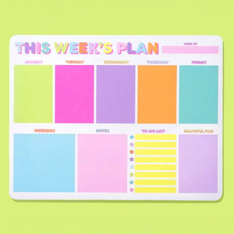 This Week’s Plan Weekly Planner