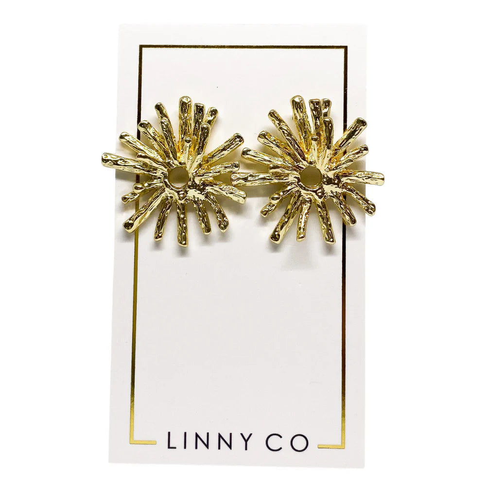 Sierra Starburst Earrings - GOLD