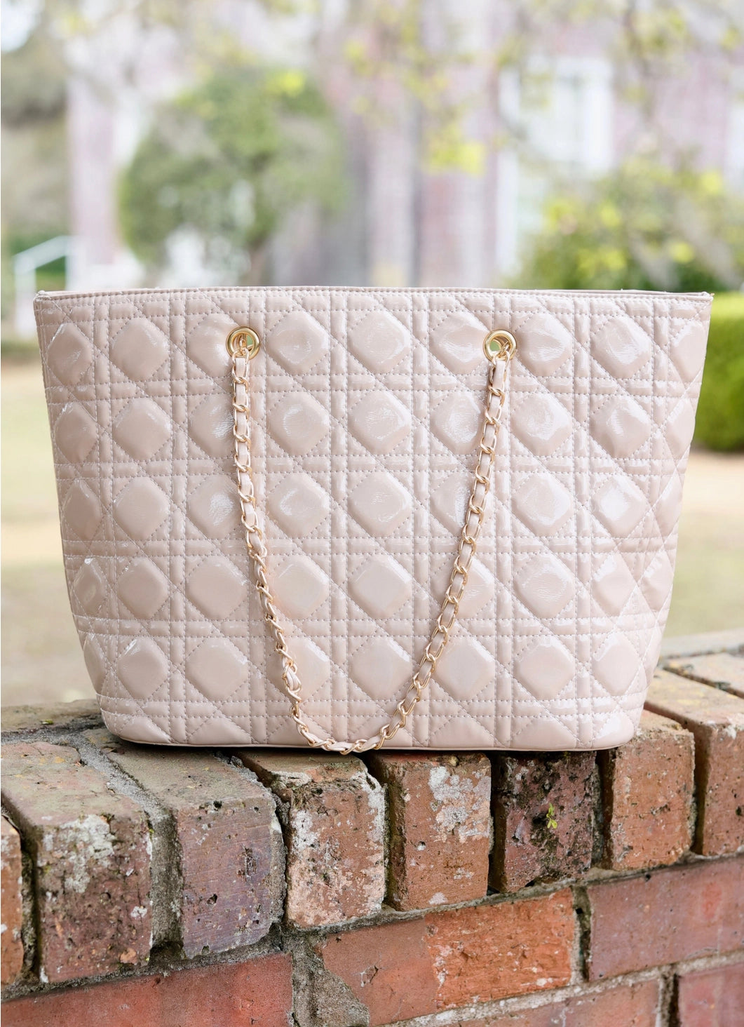 Quentin Quilted Tote Bag