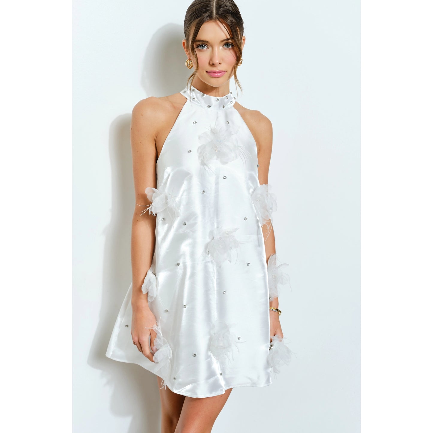 Soft Glam Floral Dress