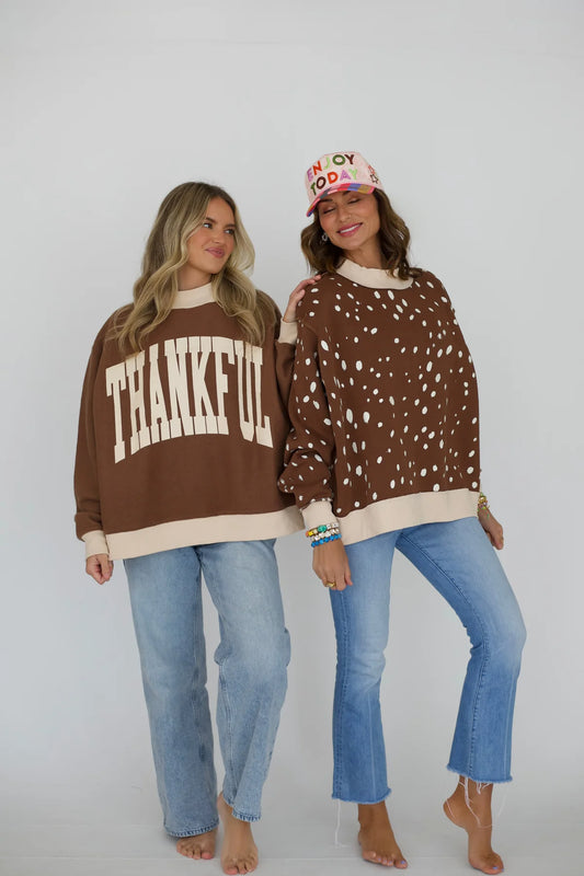 Thankful Reversible Sweatshirt