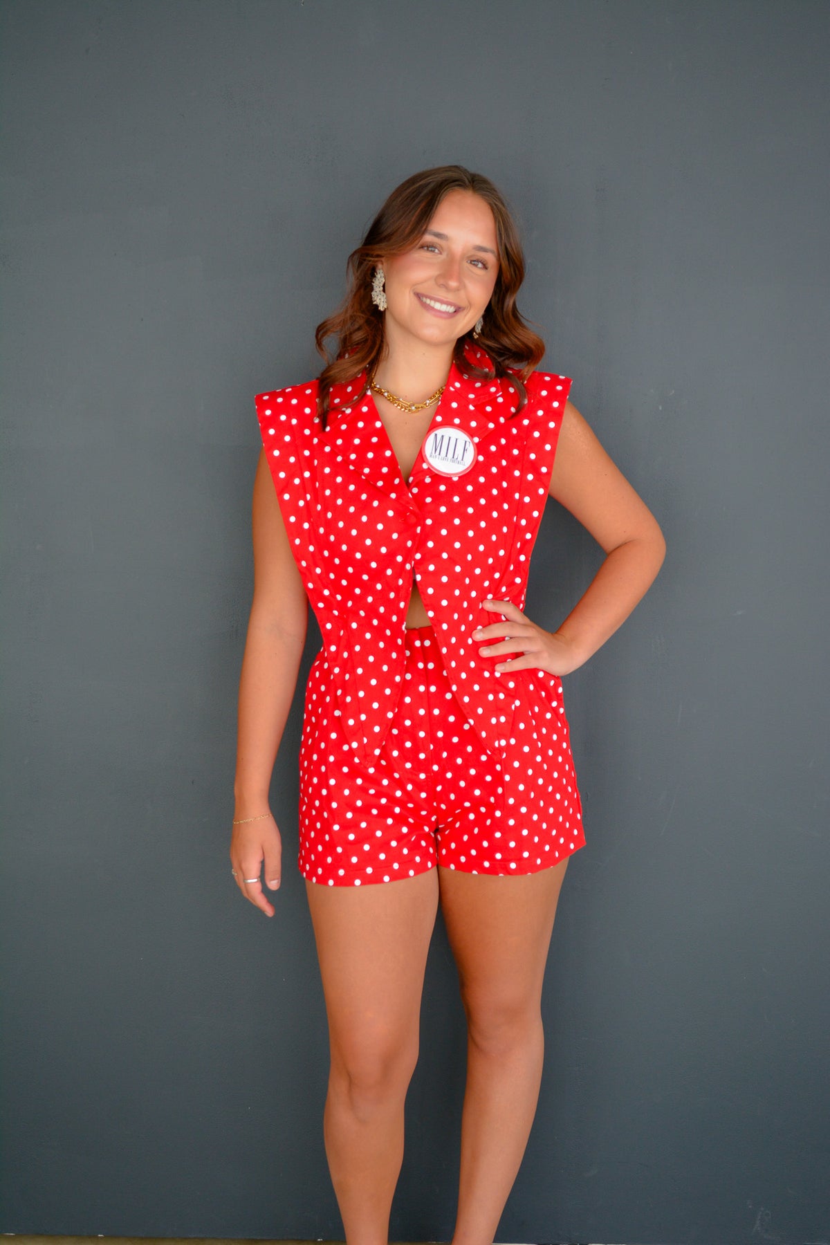 Darling Tailored Romper