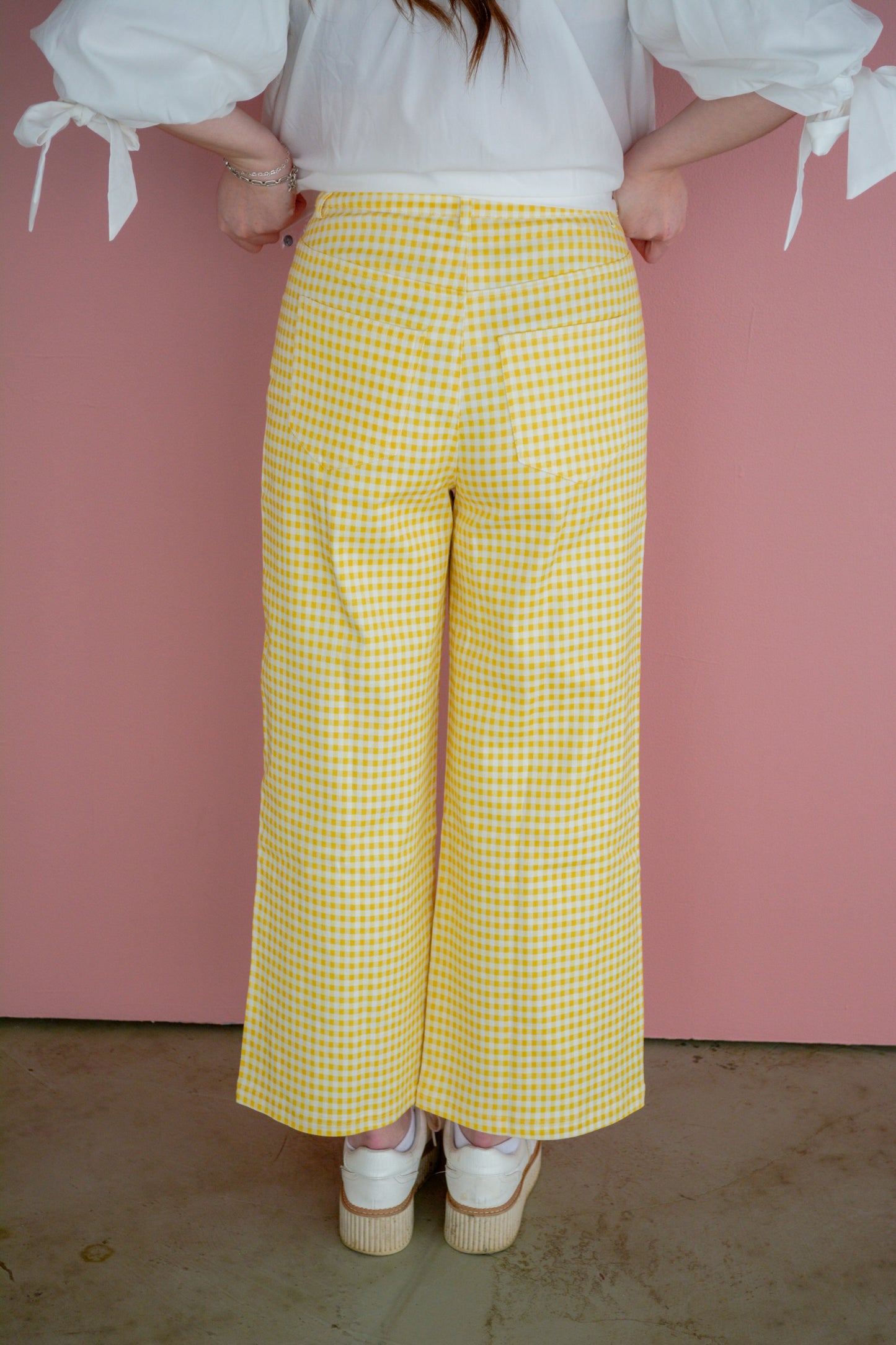 Sunny Day Gingham Jeans