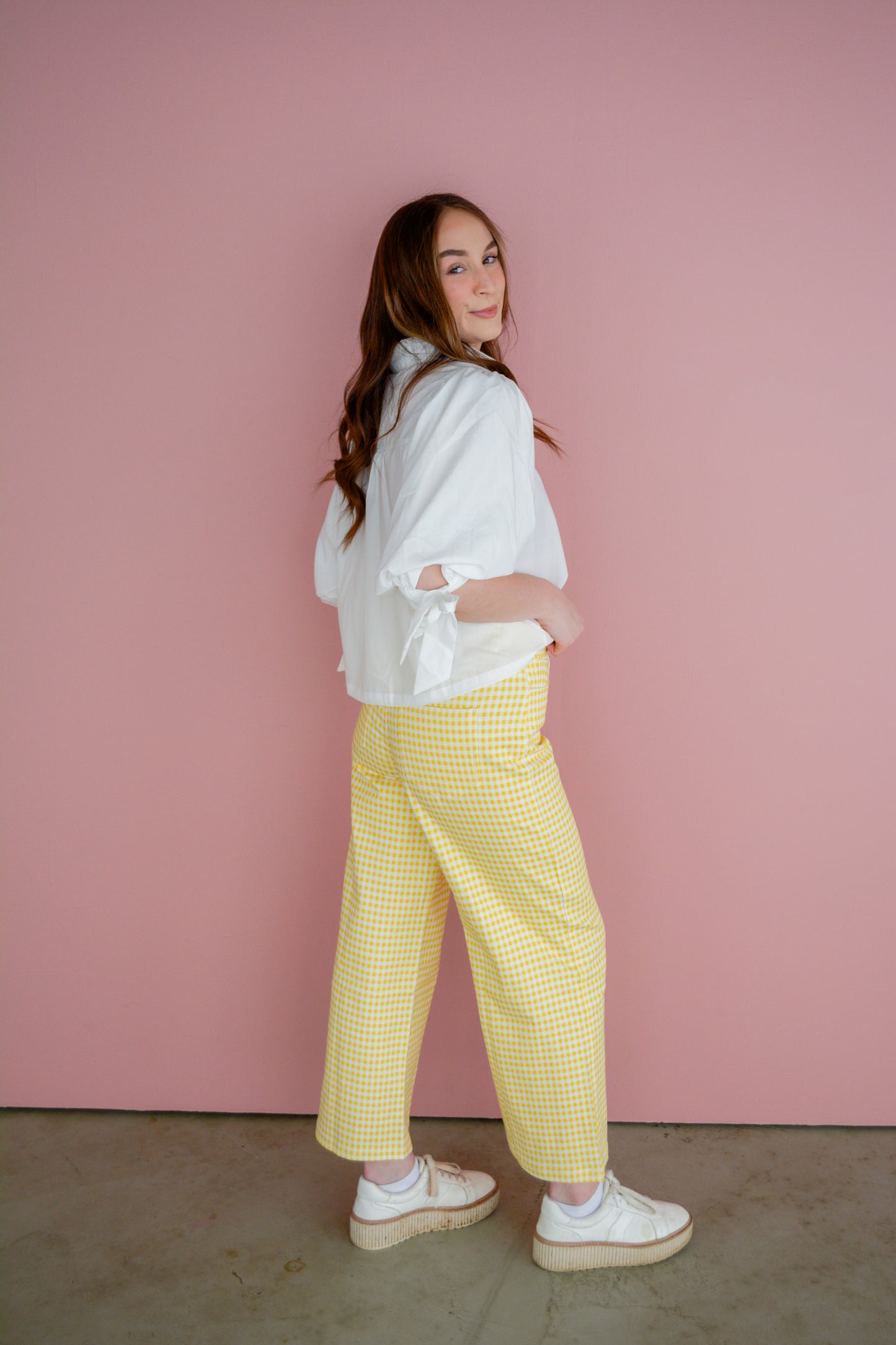 Sunny Day Gingham Jeans