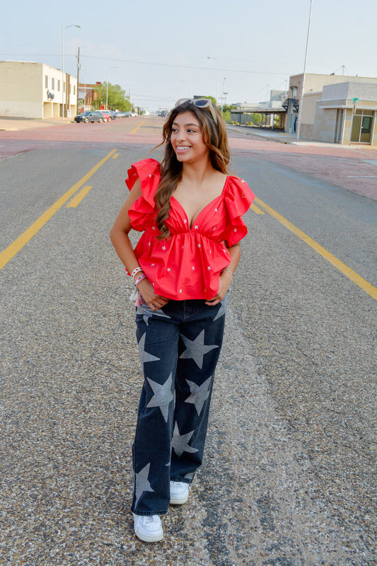 Starry Eyed Girl Jeans