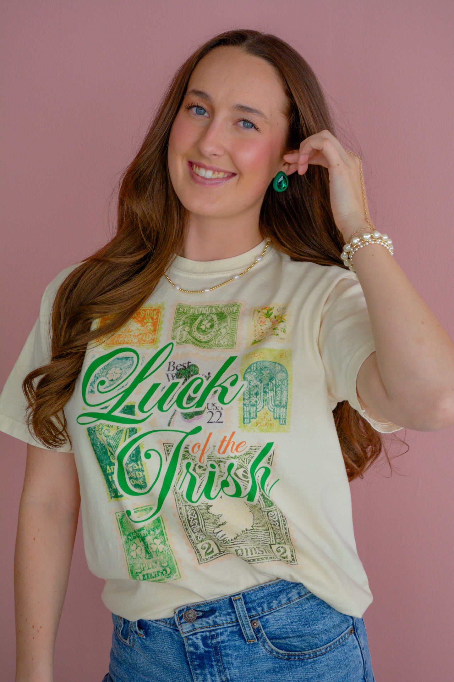 Stamps of Luck Tee