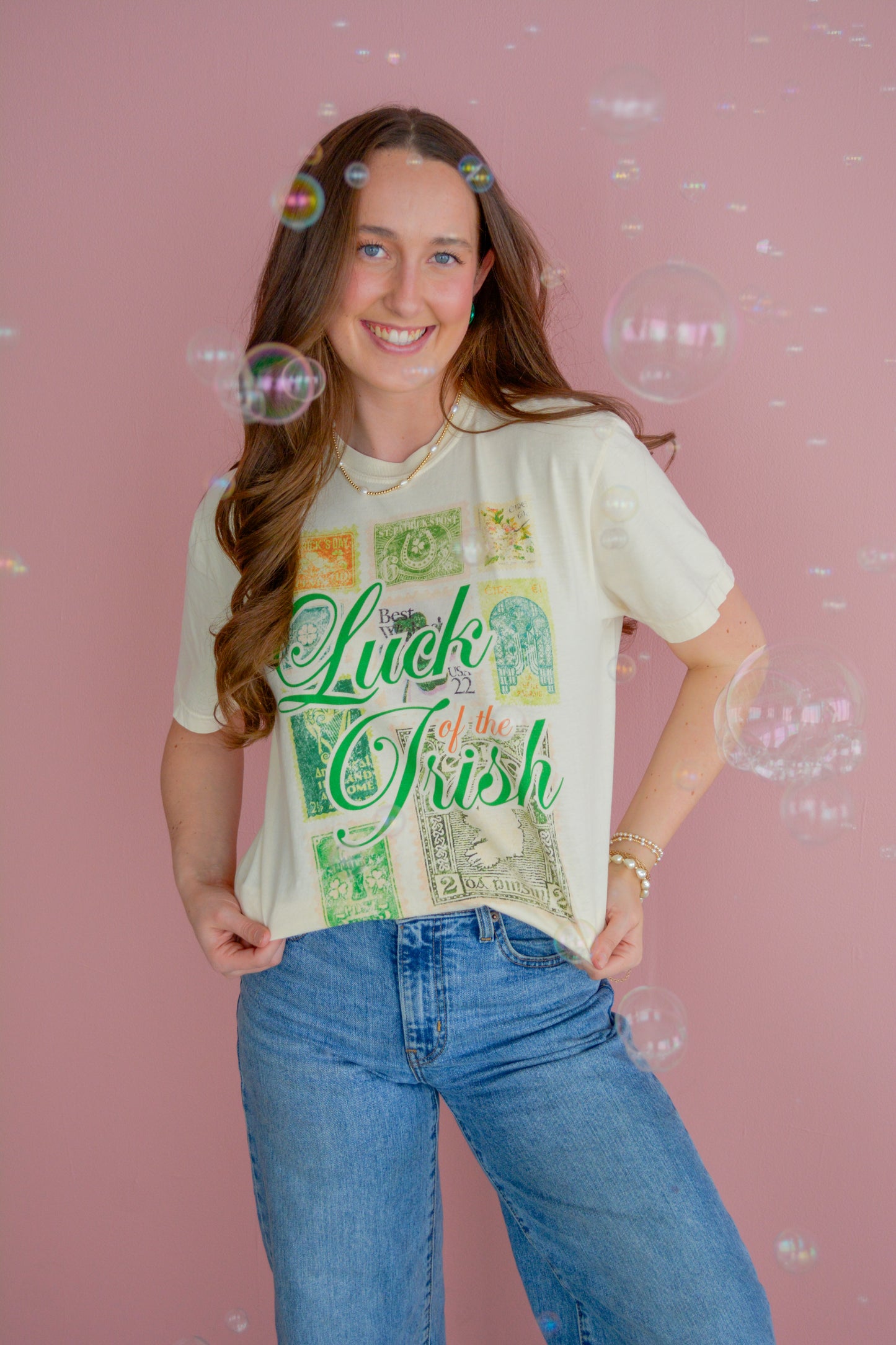 Stamps of Luck Tee