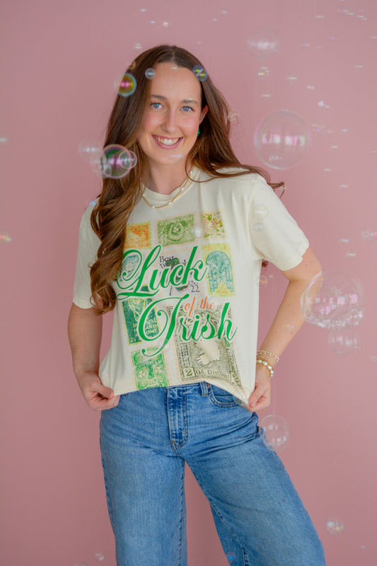 Stamps of Luck Tee