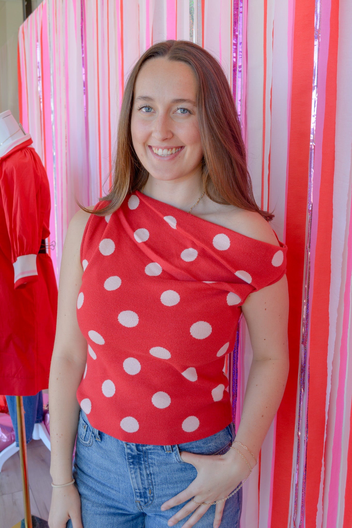 The Off-Center Charm Top