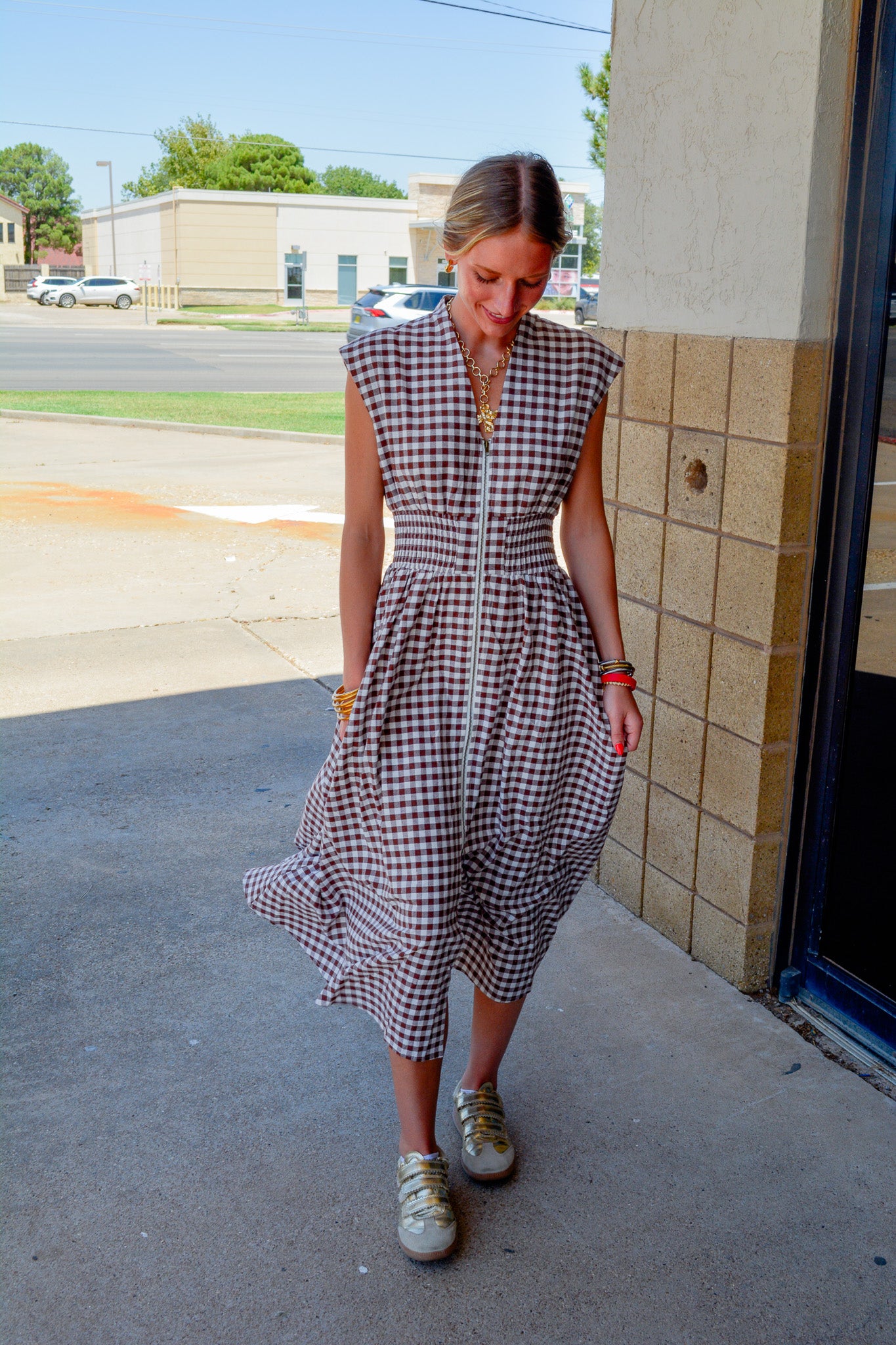 Harvest Hues Midi Dress