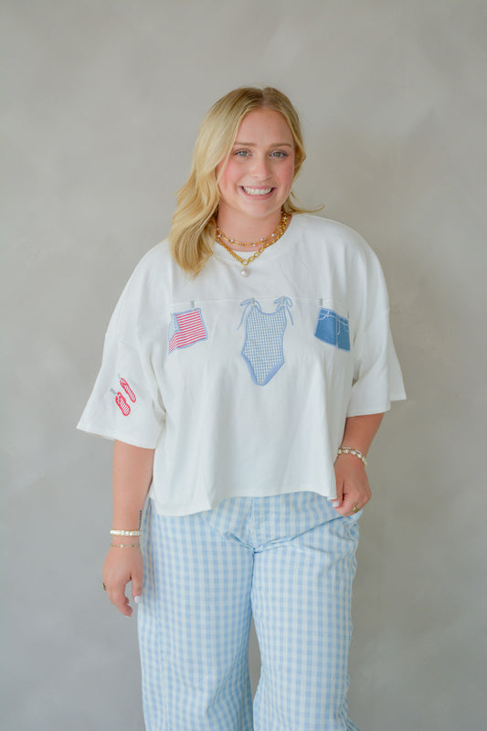 Freedom on the Line Tee