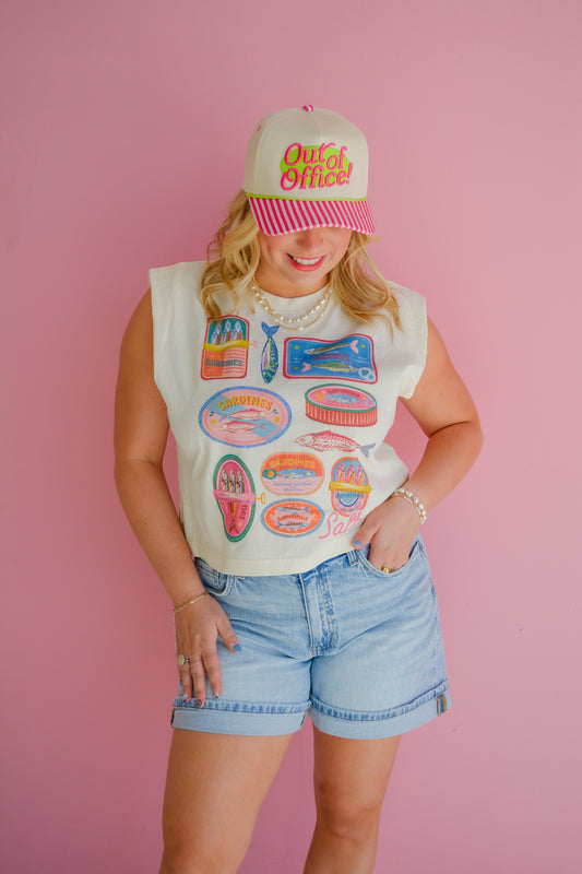 Sardine Summer Muscle Tank