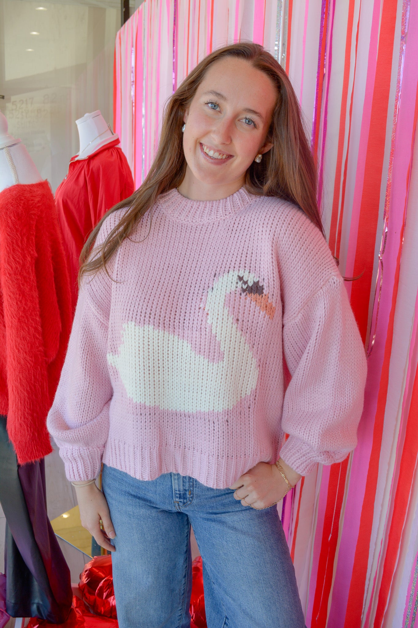Swan Lake Romance Sweater