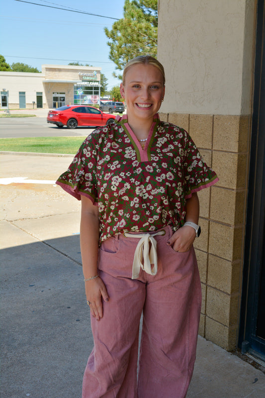 The Petal Prep Top