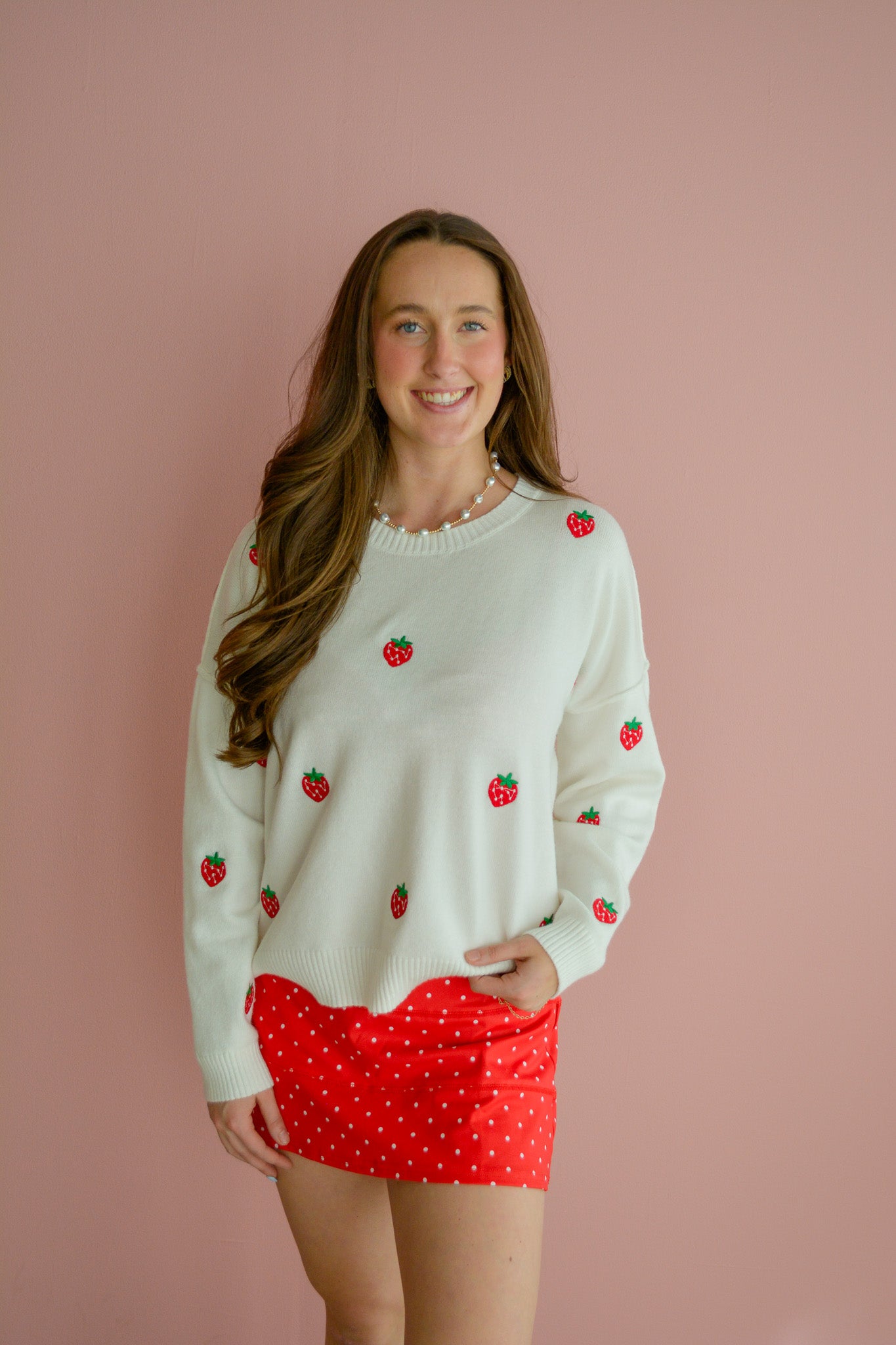 Berry Cute Crewneck - Torque Fashion