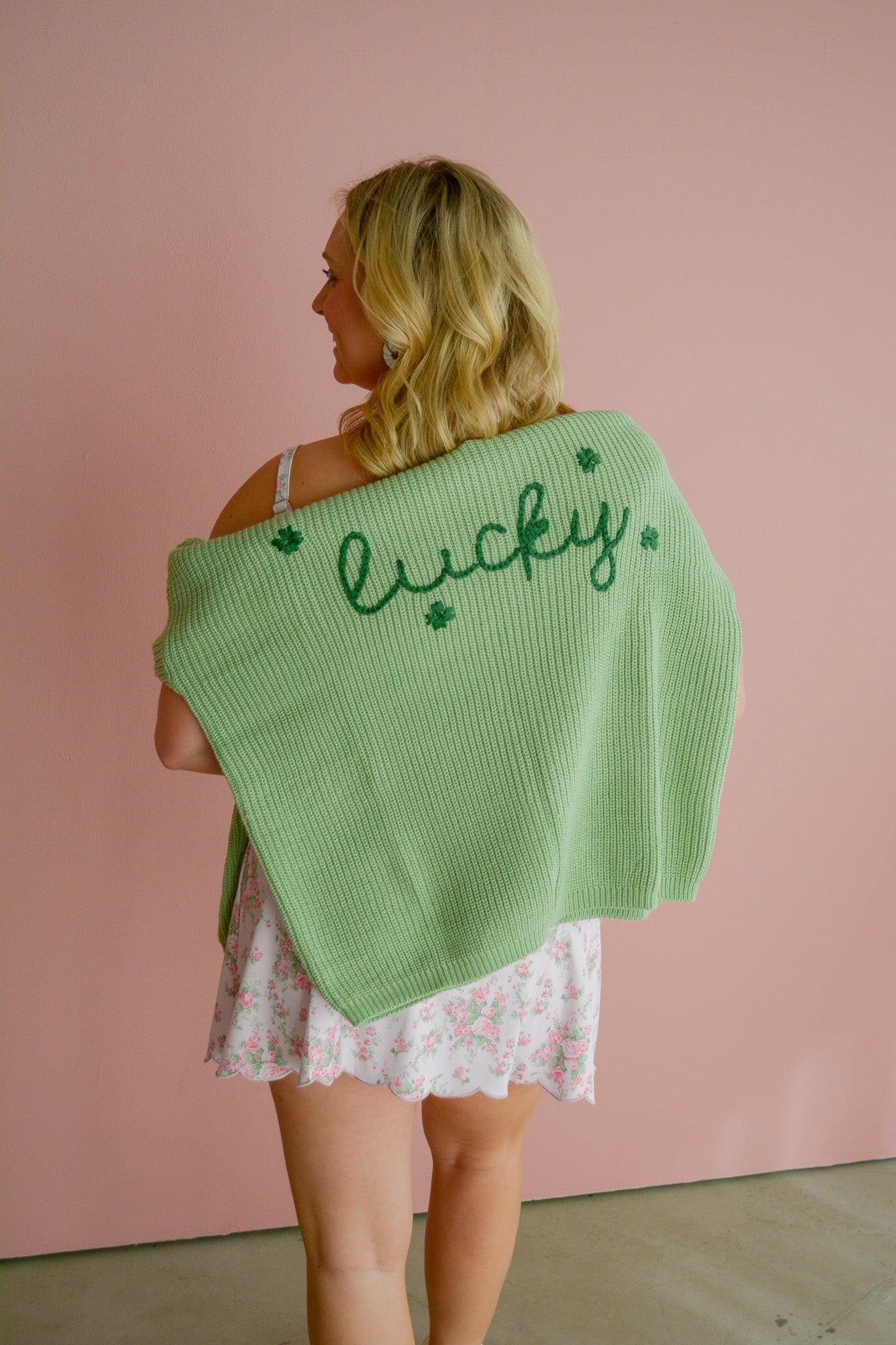 Shamrock Kisses Sweater - Torque Fashion