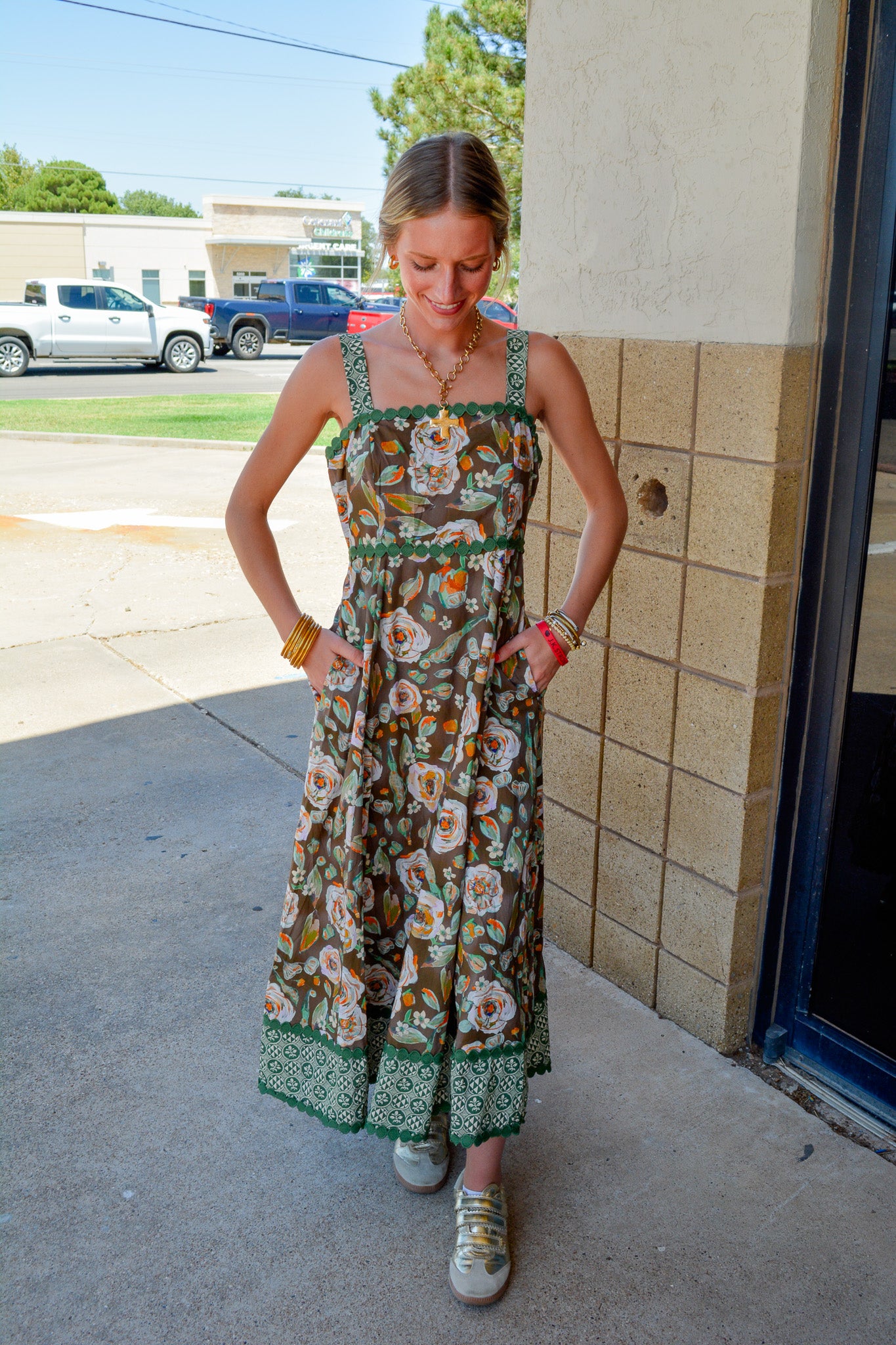Autumn Rose Maxi Dress