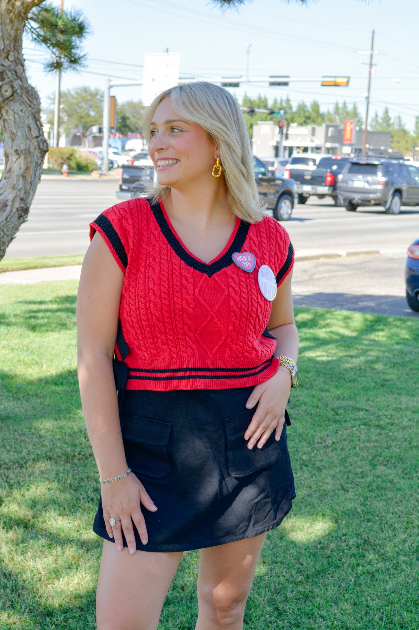 The Blackout Wrap Skort