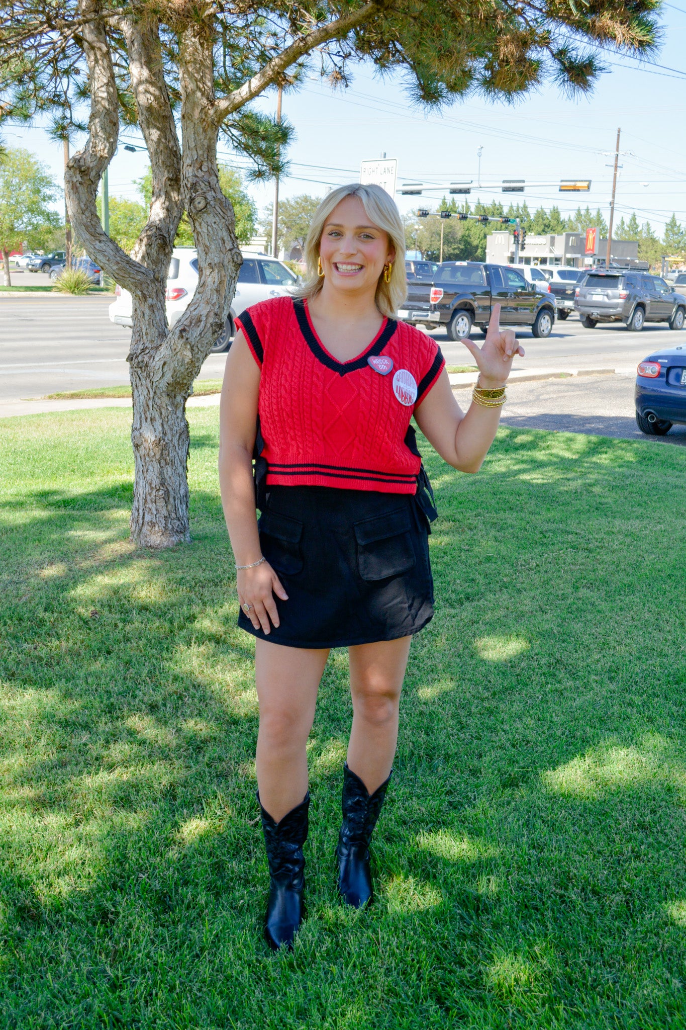 The Blackout Wrap Skort