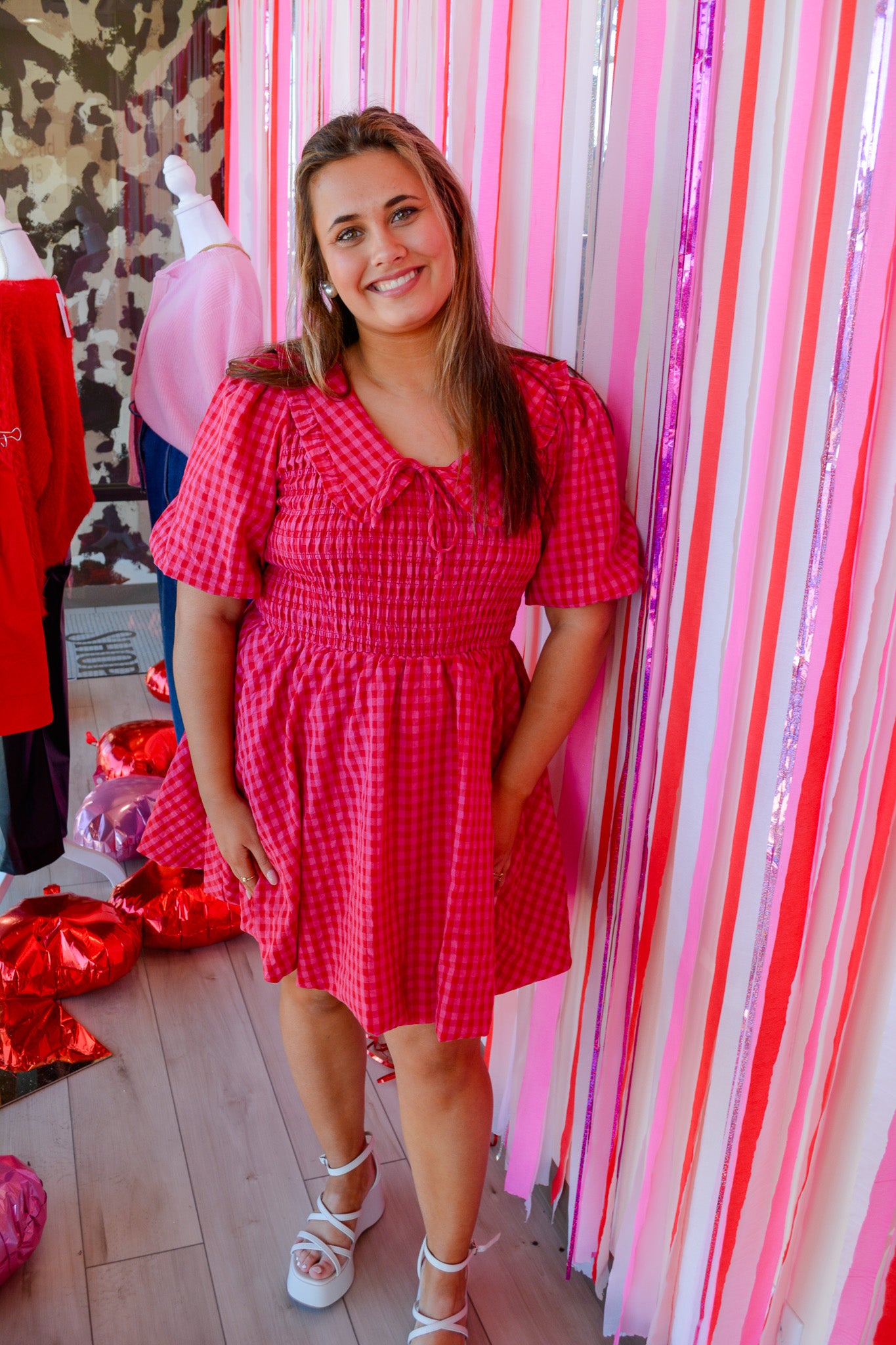 Cupid’s Picnic Mini Dress