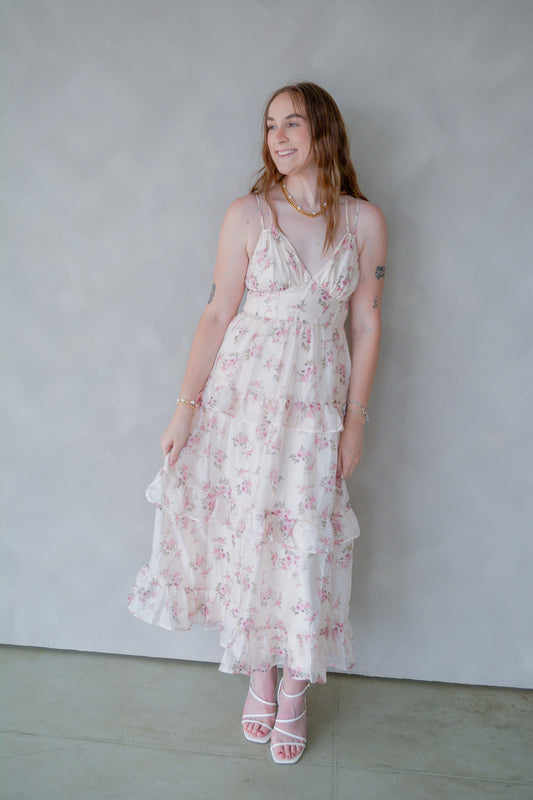 Pastel Petals Dress