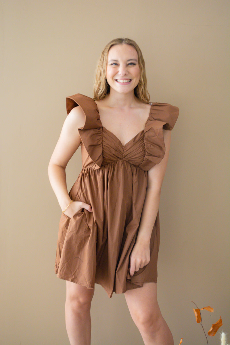 Leaves and Lattes Dress