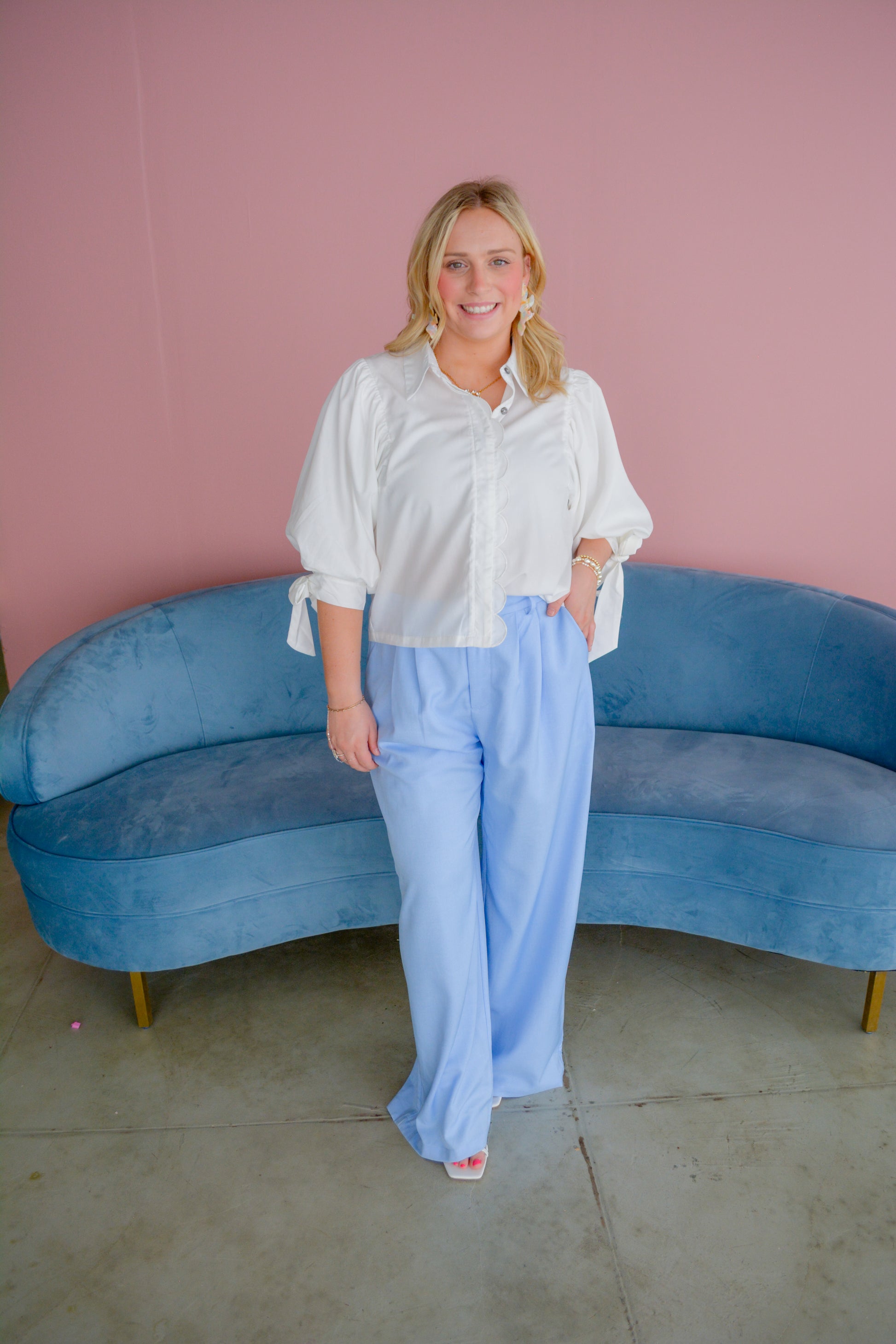 Entro Style Authority trousers in black, tailored fit with front pockets and belt loops, displayed on a white background.