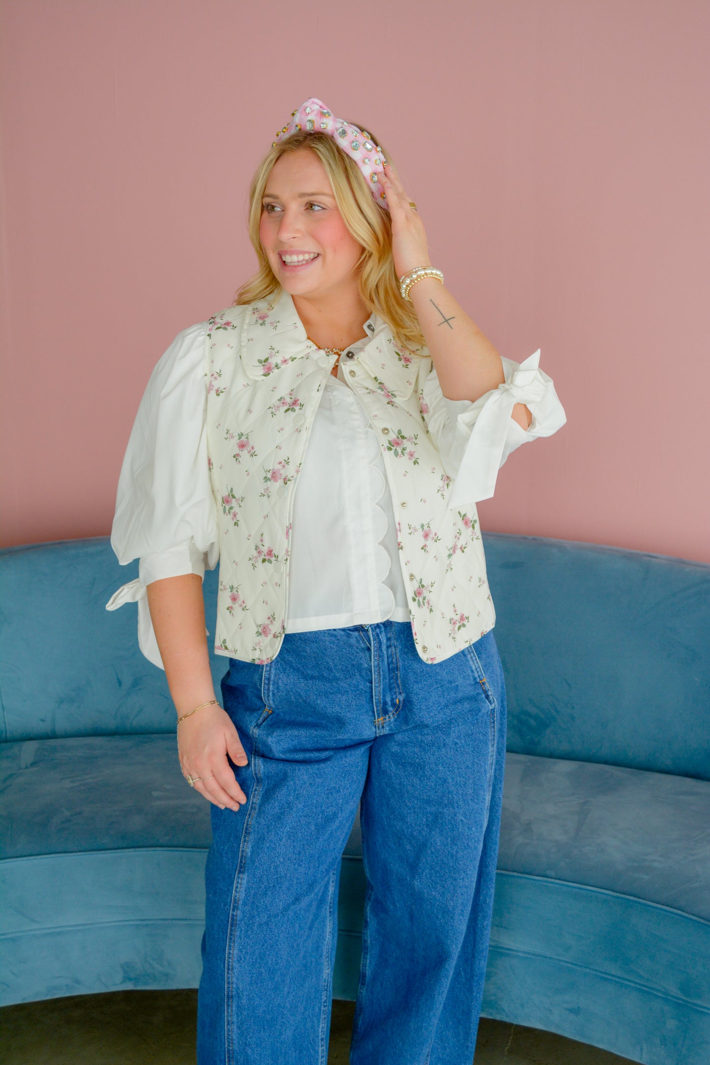 Cottage Charm Vest - Torque Fashion