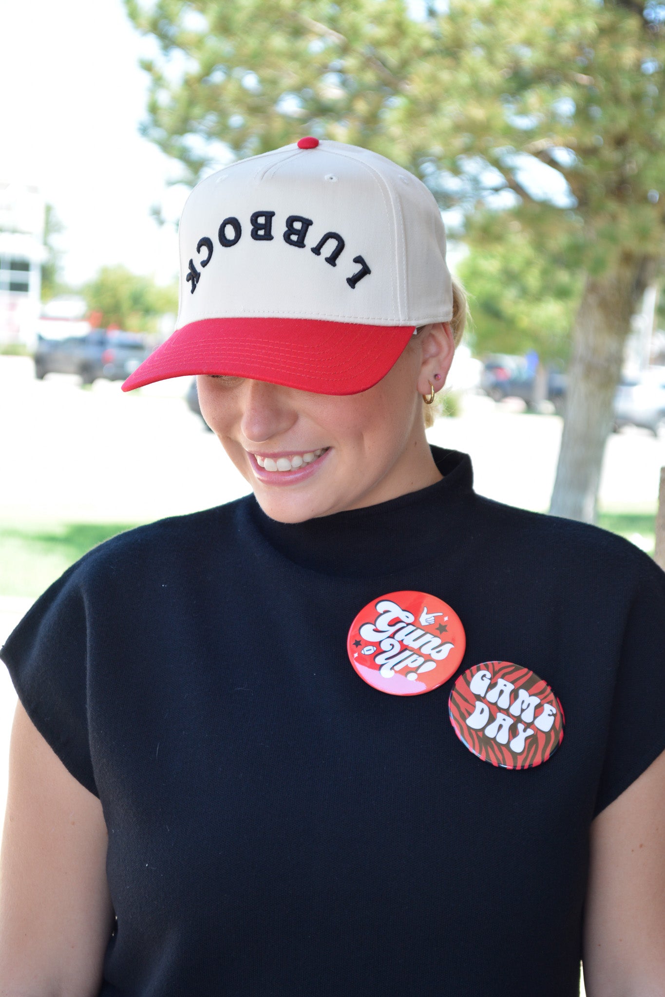 Upside Down Lubbock Hat