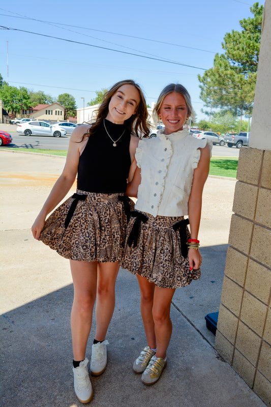 Wild at Heart Bubble Skirt