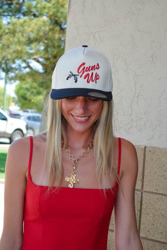 Guns Up Embroidered Hat