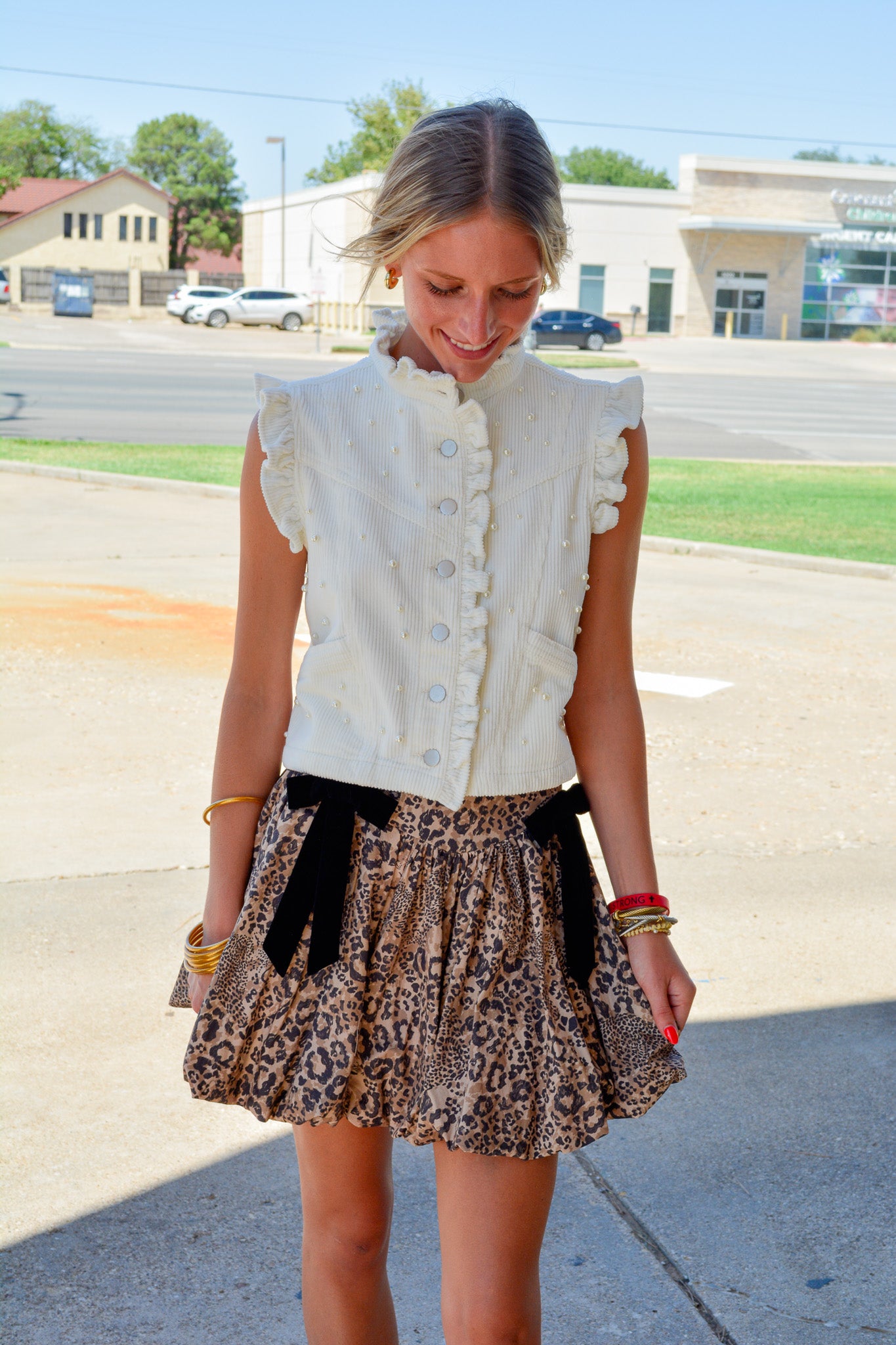 Wild at Heart Bubble Skirt