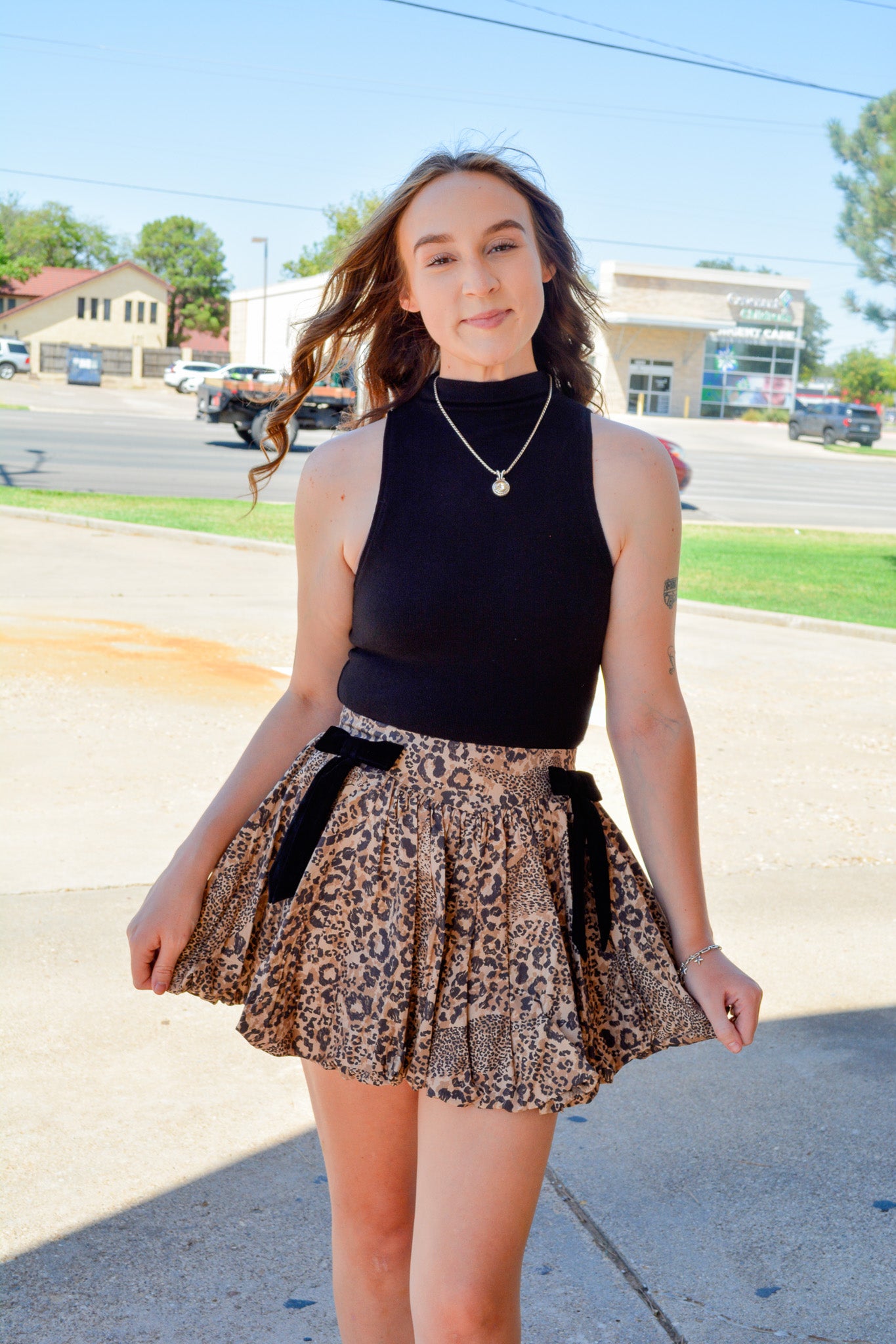 Wild at Heart Bubble Skirt