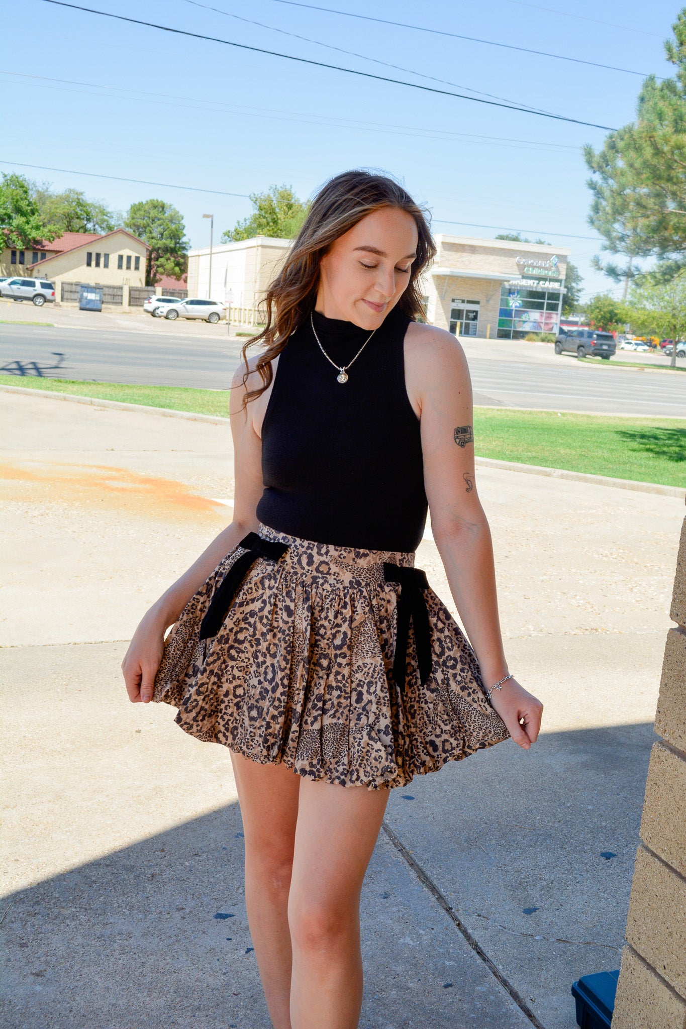 Wild at Heart Bubble Skirt