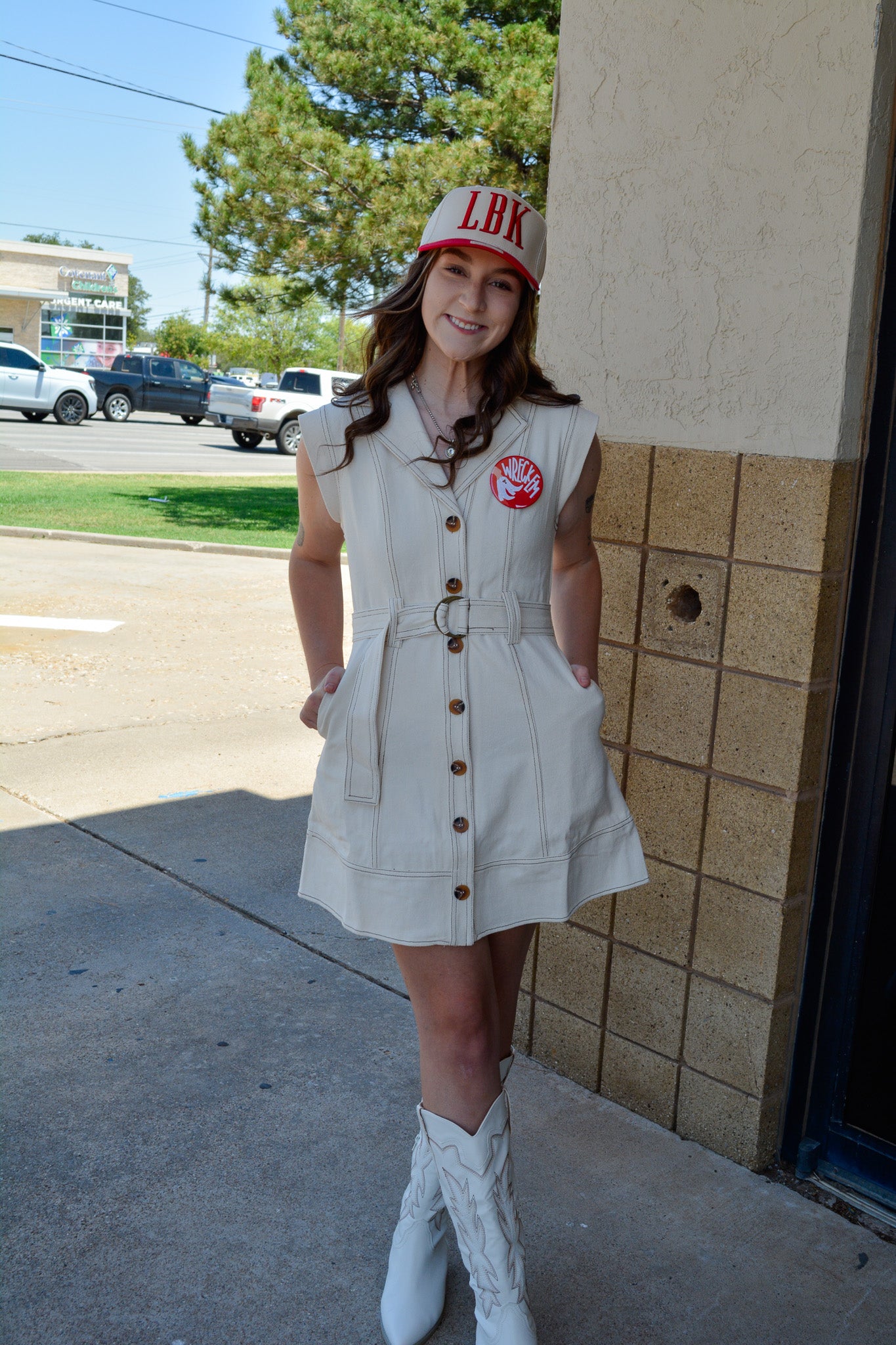 Monochrome Muse Dress