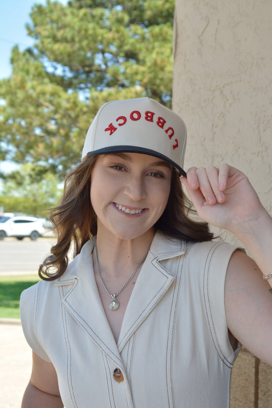 Upside Down Lubbock Hat