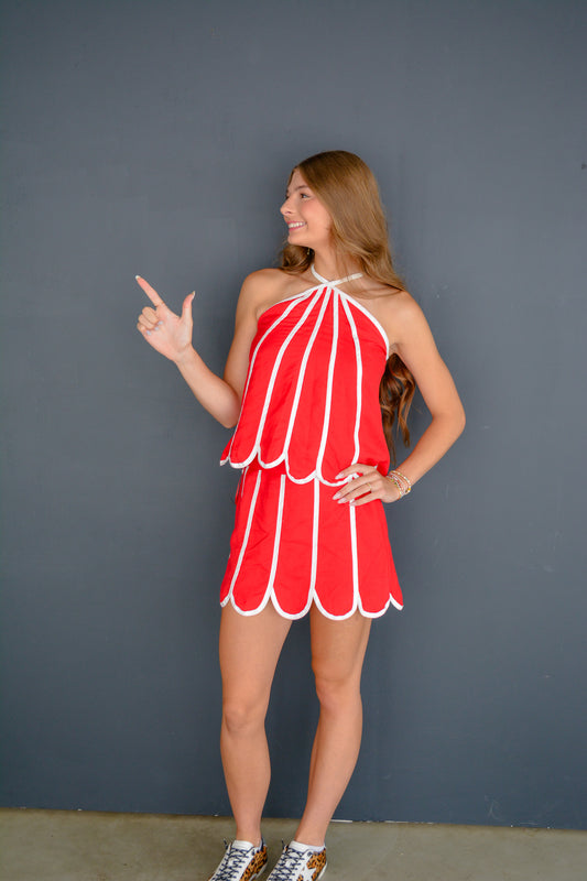 Cherry Scallop Set
