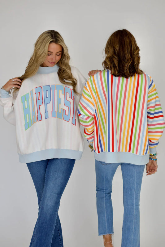 Happiest Reversible Sweatshirt