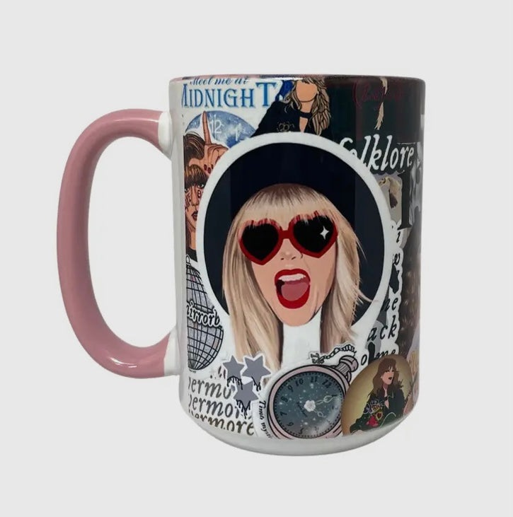 Taylor Swift Collage Mug