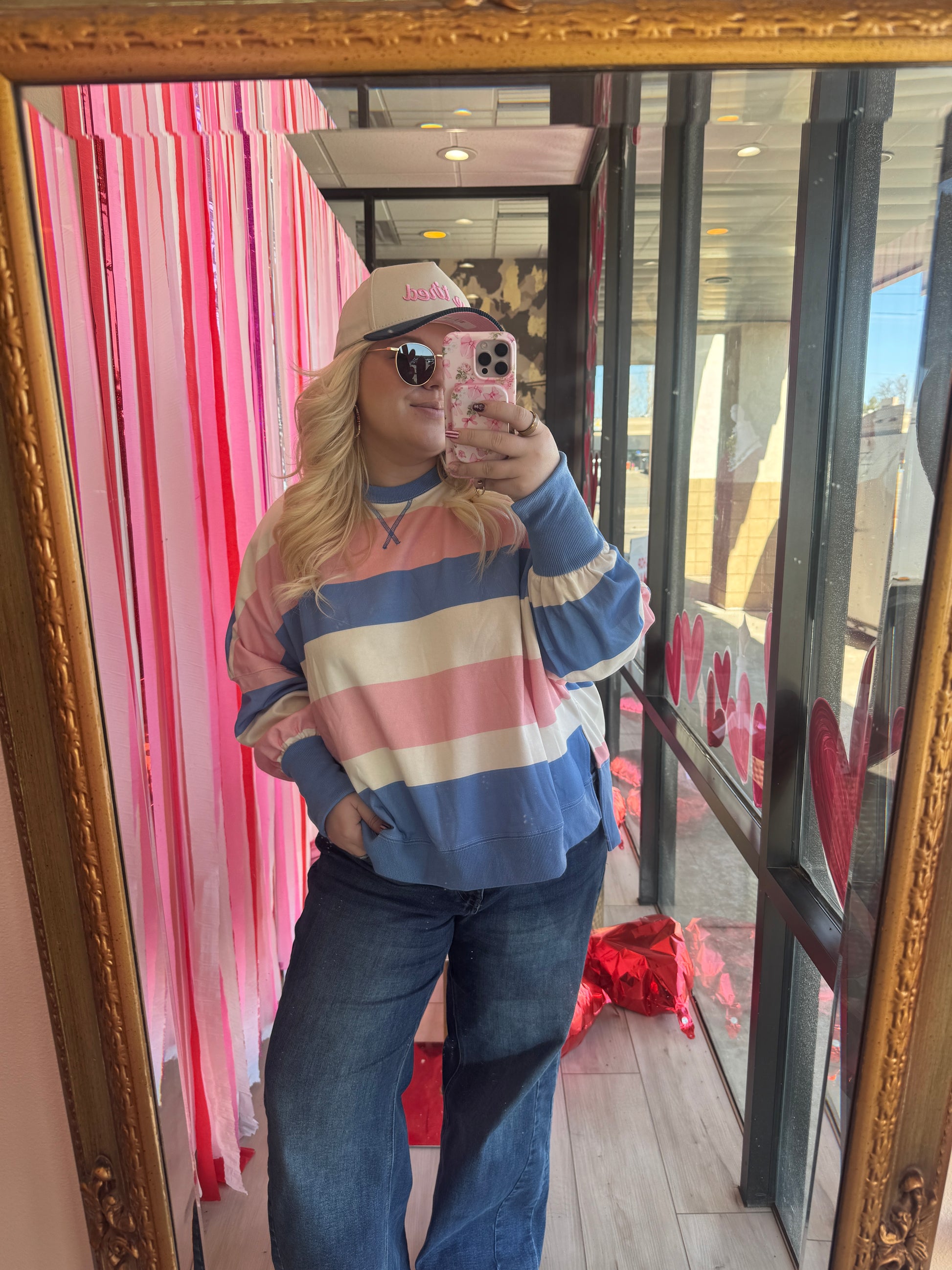 Color Pop Crew Neck Top - Torque Fashion