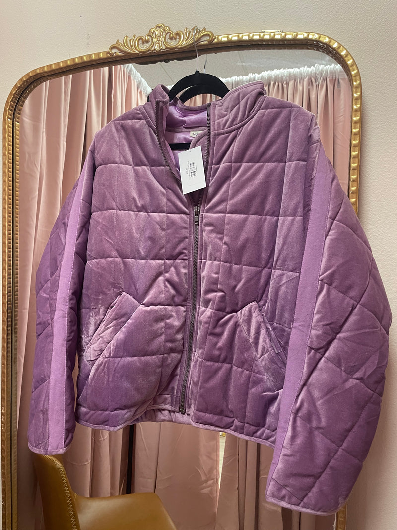 Very Peri Quilted Jacket