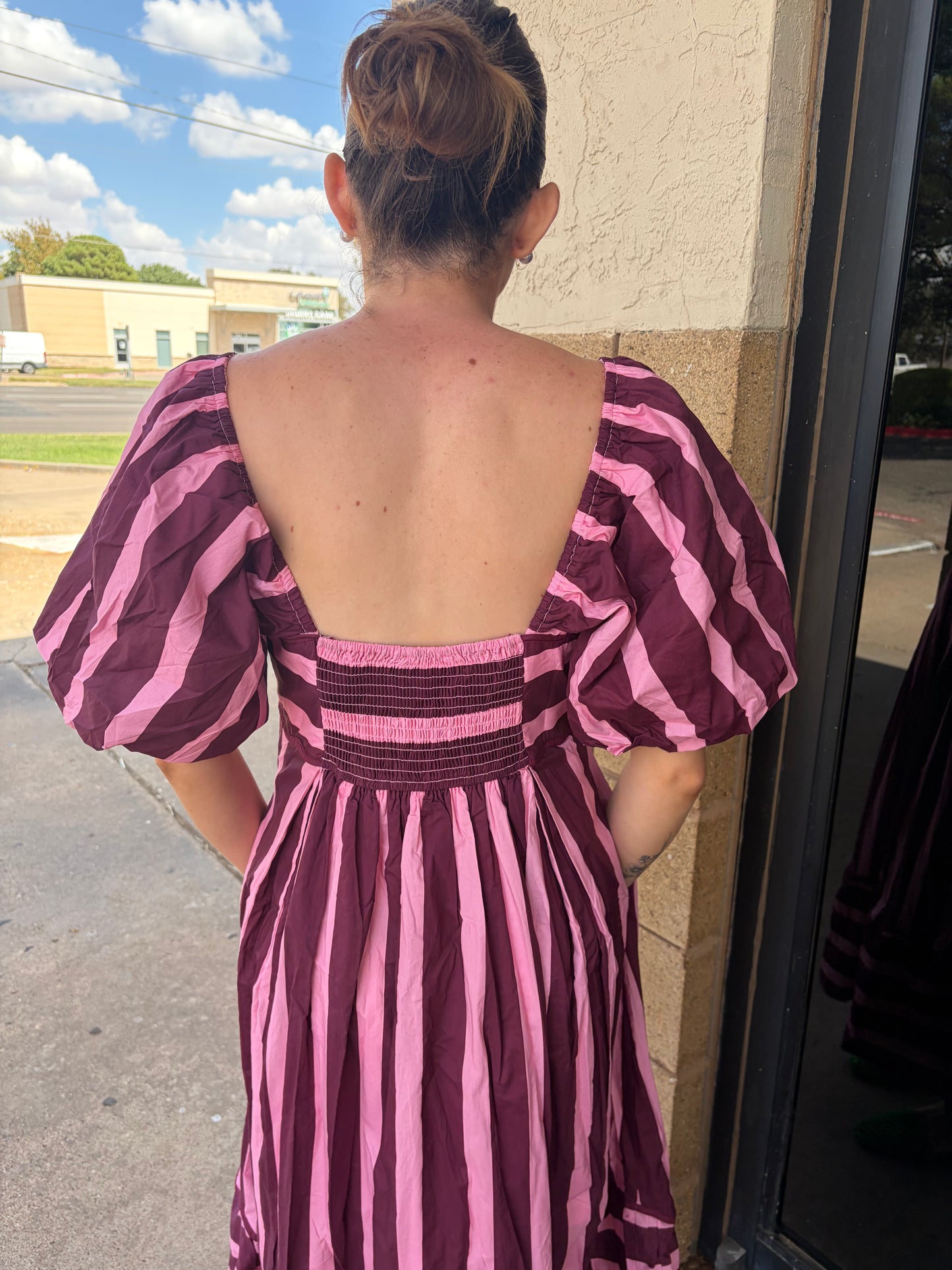 The Harvest Stripe Midi