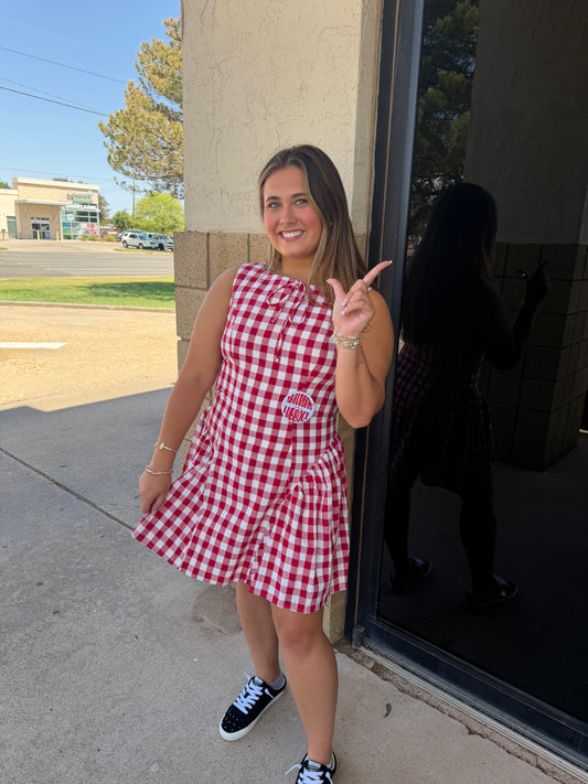 Sweet Gingham Dress