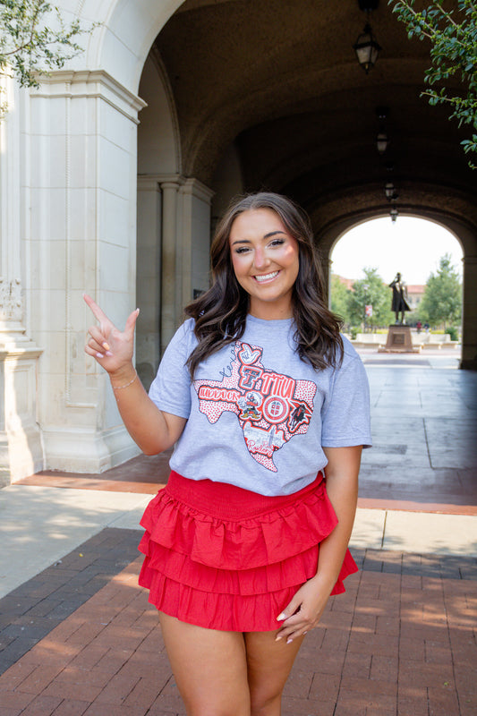 Off to Win Skort - RED