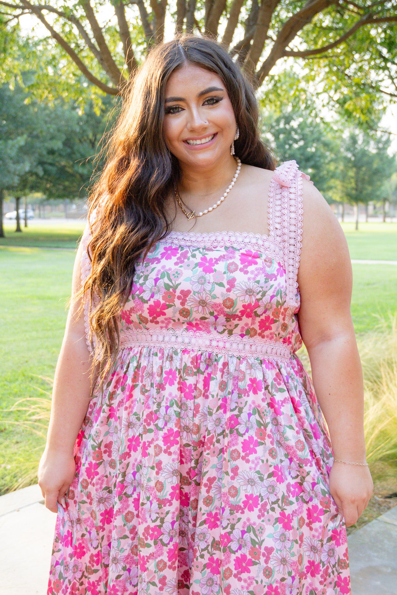 Field of Flowers Maxi Dress