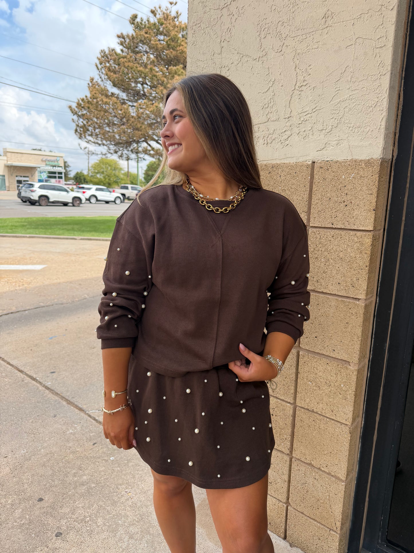 Pretty in Pearls Skort