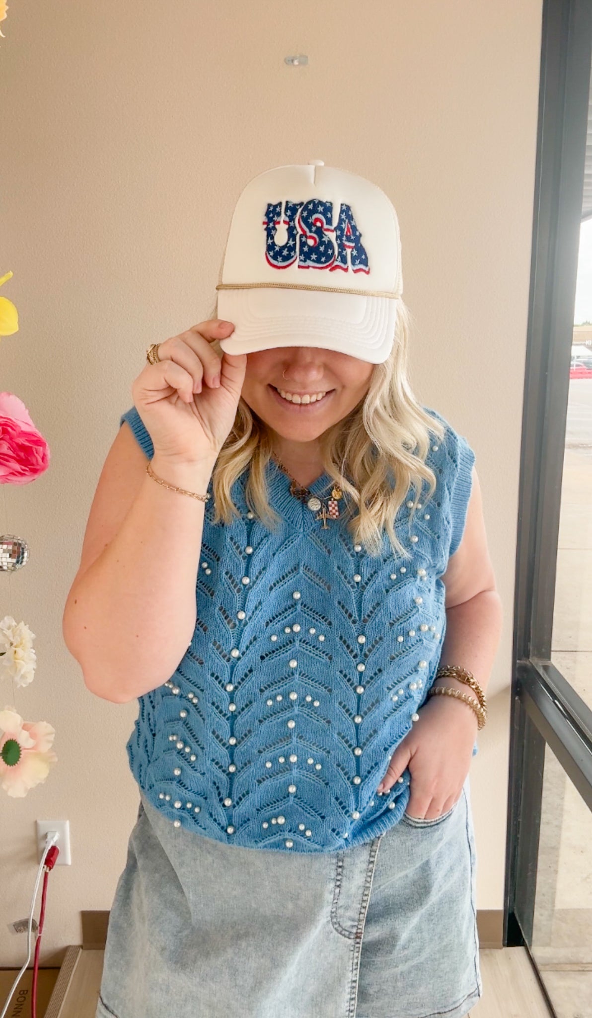 Stars in the USA Trucker Hat