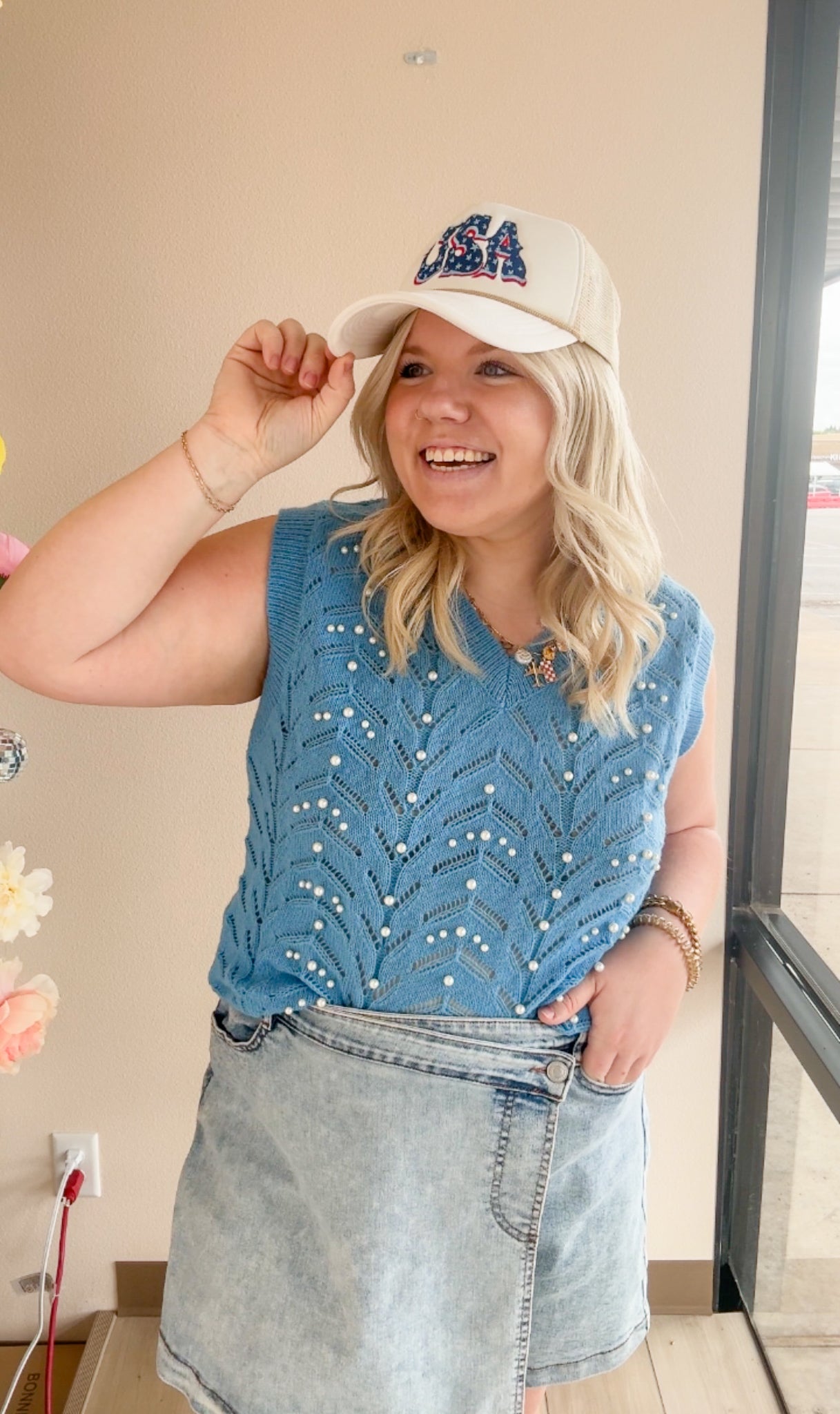 Stars in the USA Trucker Hat