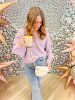 Periwinkle Party Sweater